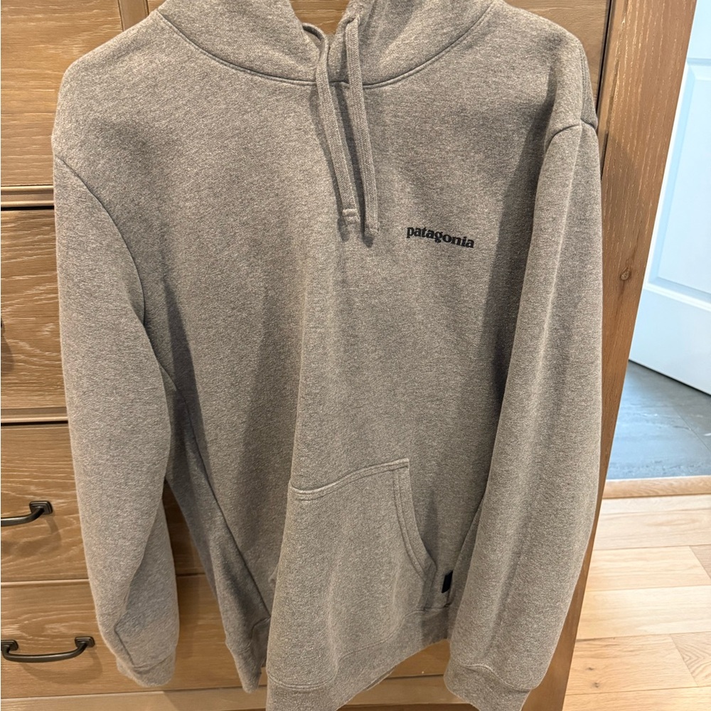 Patagonia Roy Icon Uprisal Hoodie Gravel Heather Gray